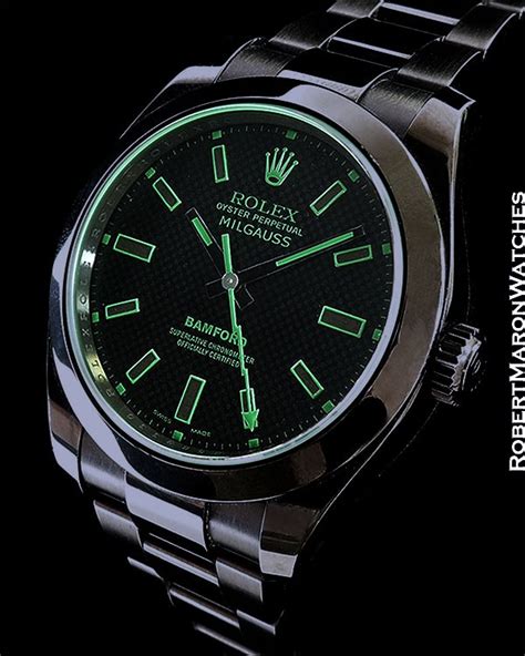 rolex milgaus bamford|Rolex Milgauss original.